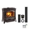 Pack Poêle à Bois Bouilleur TermoIsotta DSA Sortie Dessus -Top Chaleur pack poele a bois bouilleur termoisotta dsa sortie dessus pack poele a bois termoisotta dsa 19 kw kit raccordement bofill 2