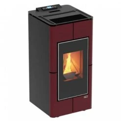 Pack Poêle à Granulés étanche Canalisable Tendenza + Kit D'installation Ventouse -Top Chaleur pack poele a granules etanche canalisable tendenza kit d installation ventouse tendenza rouge 1 2