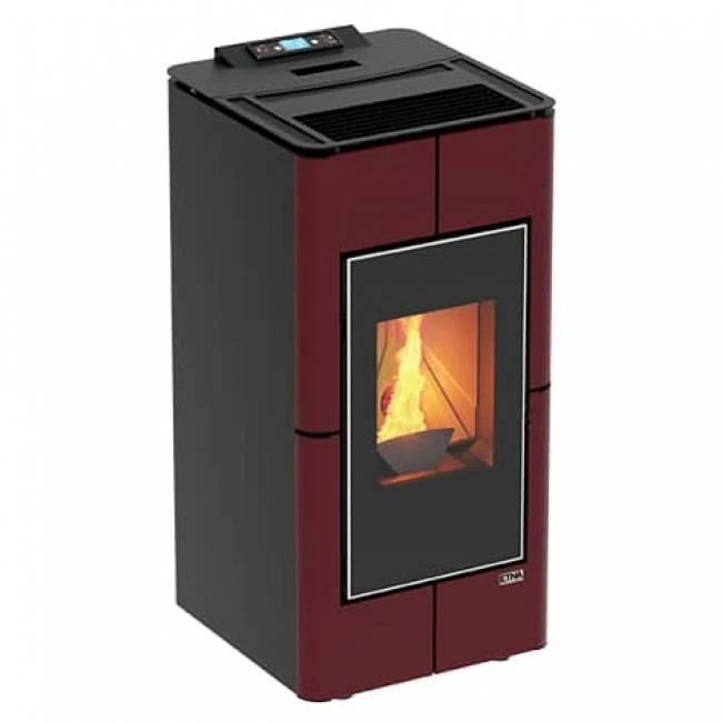 Pack poêle à granulés étanche Tendenza + Kit d'installation ventouse Pack Poêle à Granulés étanche Tendenza + Kit D'installation Ventouse -Top Chaleur pack poele a granules etanche tendenza kit d installation ventouse tendenza rouge 1 6