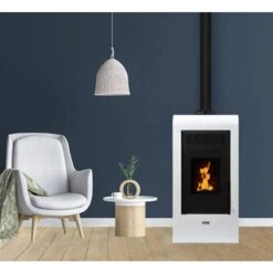 Pack Poêle à Granulés Vulcano SMS Sortie Dessus - Pack Complet Bofill -Top Chaleur pack poele a granules vulcano sms sortie dessus pack complet bofill poele a granules vulcano evo 12 etna 1 1 1