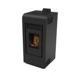 Pack Poêle à Granulés Vulcano SMS Sortie Dessus - Pack Complet Bofill -Top Chaleur pack poele a granules vulcano sms sortie dessus pack complet bofill poele a granules vulcono evo 12 etna noir 1 1 1