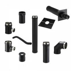 Pack Ventouse Sortie Des Fumées En Façade Poujoulat 4 Pack Ventouse Sortie Des Fumées En Façade Poujoulat -Top Chaleur pack ventouse sortie des fumees en facade poujoulat kshn80 130pgi kit fumisterie ventouse poujoulat2