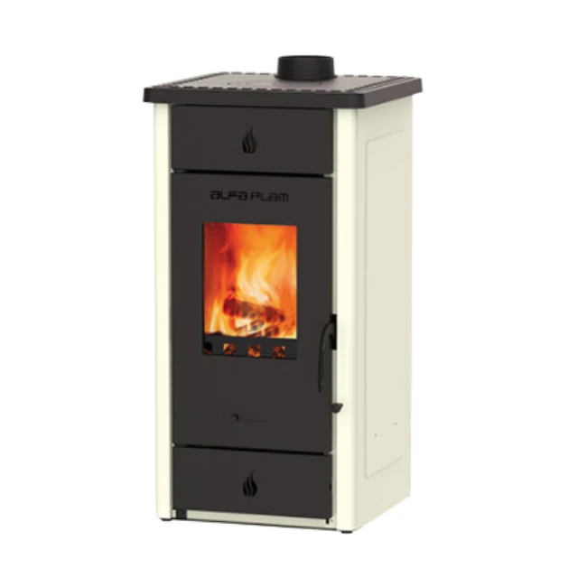 Poêle à bois Elita 3 Eco Poêle à Bois Elita 3 Eco -Top Chaleur poele a bois elita 3 eco poele a bois elita 3 eco creme