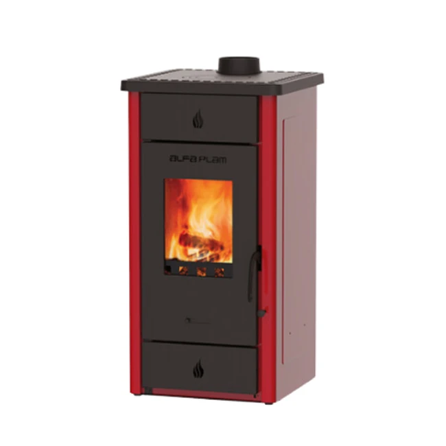 Poêle à bois Elita 3 Eco Poêle à Bois Elita 3 Eco -Top Chaleur poele a bois elita 3 eco poele a bois elita 3 eco rouge