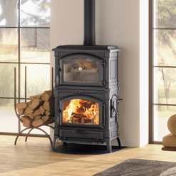Poêle à Bois Isotta Forno EVO Noir Anthracite -Top Chaleur poele a bois isotta forno evo noir anthracite poele a bois isotta forno evo 1