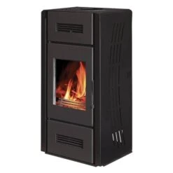 Poêle à Bois Romana 4 Poêle à Bois Romana -Top Chaleur poele a bois romana poele a bois romana interstoves vue cote