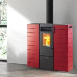 Poêle à Granulés Canalisable Extra Plat Fango