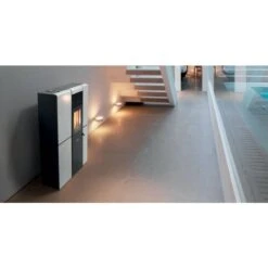 Poêle à Granulés Canalisable Extra Plat Olivia Steel -Top Chaleur poele a granules canalisable extra plat olivia steel olivia steel conf 1