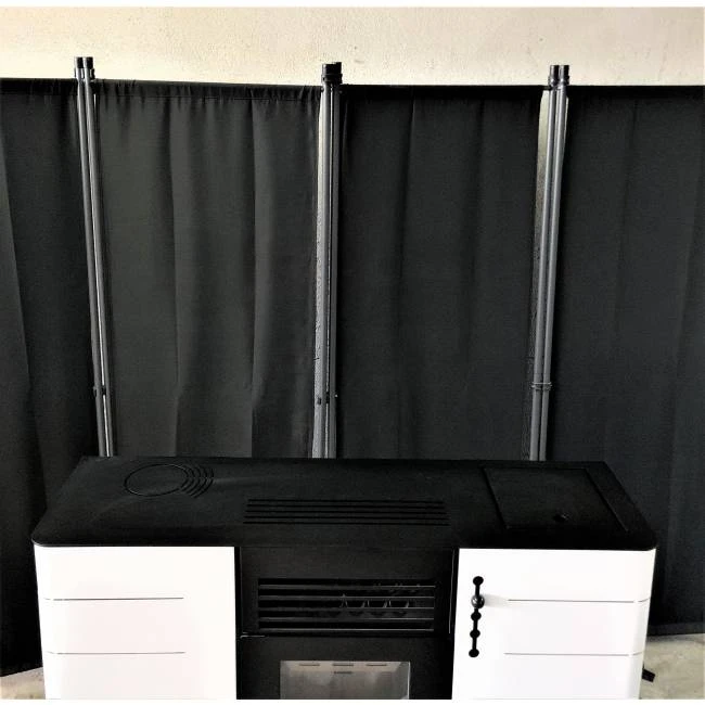 Poêle à Granulés Fango Canalisable - Modèle d'Expo Poêle à Granulés Fango Canalisable - Modèle D'Expo -Top Chaleur poele a granules fango canalisable modele d expo n 00493 4