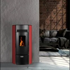 Poêle à Granulés Giuliana -Top Chaleur poele a granules giuliana guiliana bordeau 1