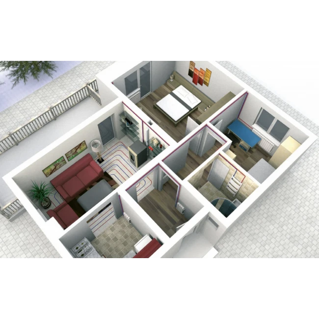 Poêle à granulés Hydro Baracuda Commo Plus Poêle à Granulés Hydro Baracuda Commo Plus -Top Chaleur poele a granules hydro baracuda commo plus poele a granules baracuda commo plus vue eclatee