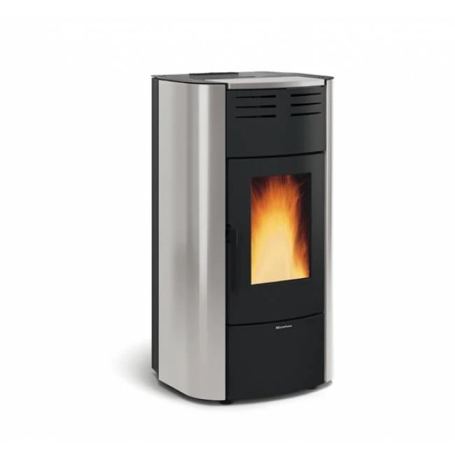 Poêle à granulés Hydro Raffaella H18 Poêle à Granulés Hydro Raffaella H18 -Top Chaleur poele a granules hydro raffaella h18 poele a granules hydro raffaella h18 silver