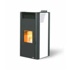 Poêle à Granulés Hydro Sagone -Top Chaleur poele a granules hydro sagone sagone santana blanc 1