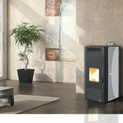 Poêle à Granulés Hydro Saleccia 4 Poêle à Granulés Hydro Saleccia -Top Chaleur poele a granules hydro saleccia saleccia blanc 1