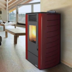 Poêle à Granulés Nonza Canalisable -Top Chaleur poele a granules nonza canalisable poele a granules nonza ambiance