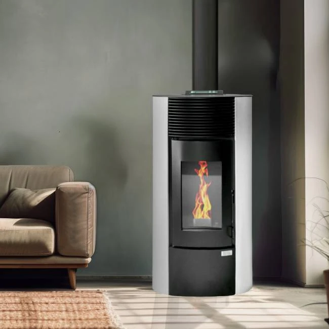 Poêle à granulés Segreto étanche Poêle à Granulés Segreto étanche -Top Chaleur poele a granules segreto etanche segreto blanc 1