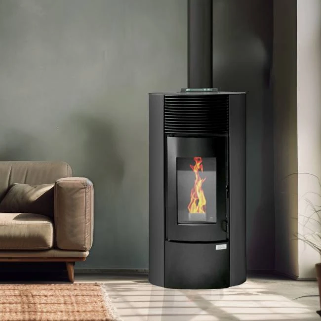 Poêle à granulés Segreto étanche Poêle à Granulés Segreto étanche -Top Chaleur poele a granules segreto etanche segreto noir