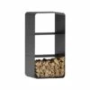 Range Bûche 3 étages -Top Chaleur range buche 3 etages rangement3box